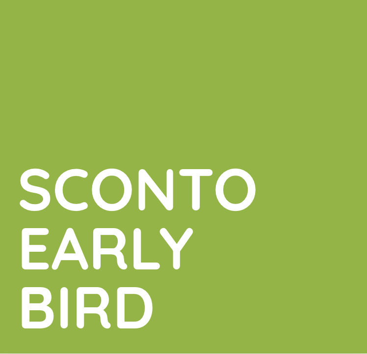 ISCRIZIONE CON ACCONTO EARLY BIRD